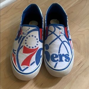 76ers Slip Ons